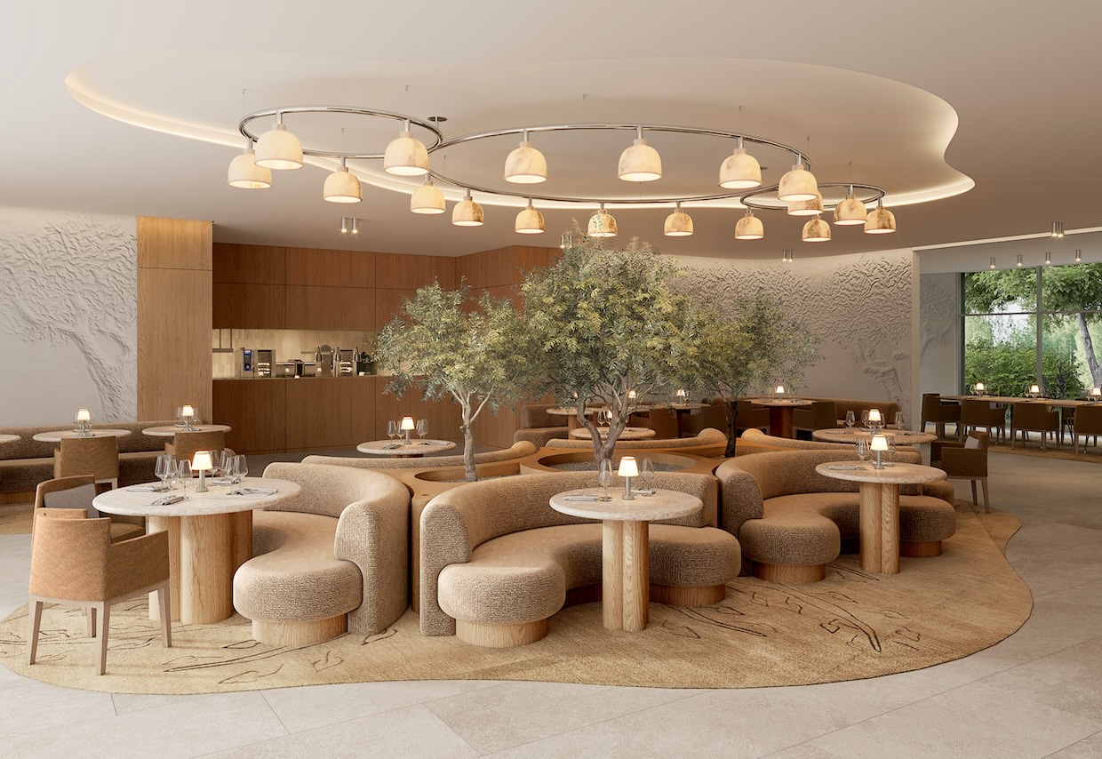 Marcelle, table gastronomique © Domaine de Verchant